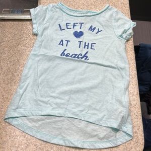 Oshkosh 3T short sleeve high low short sleeve shirt